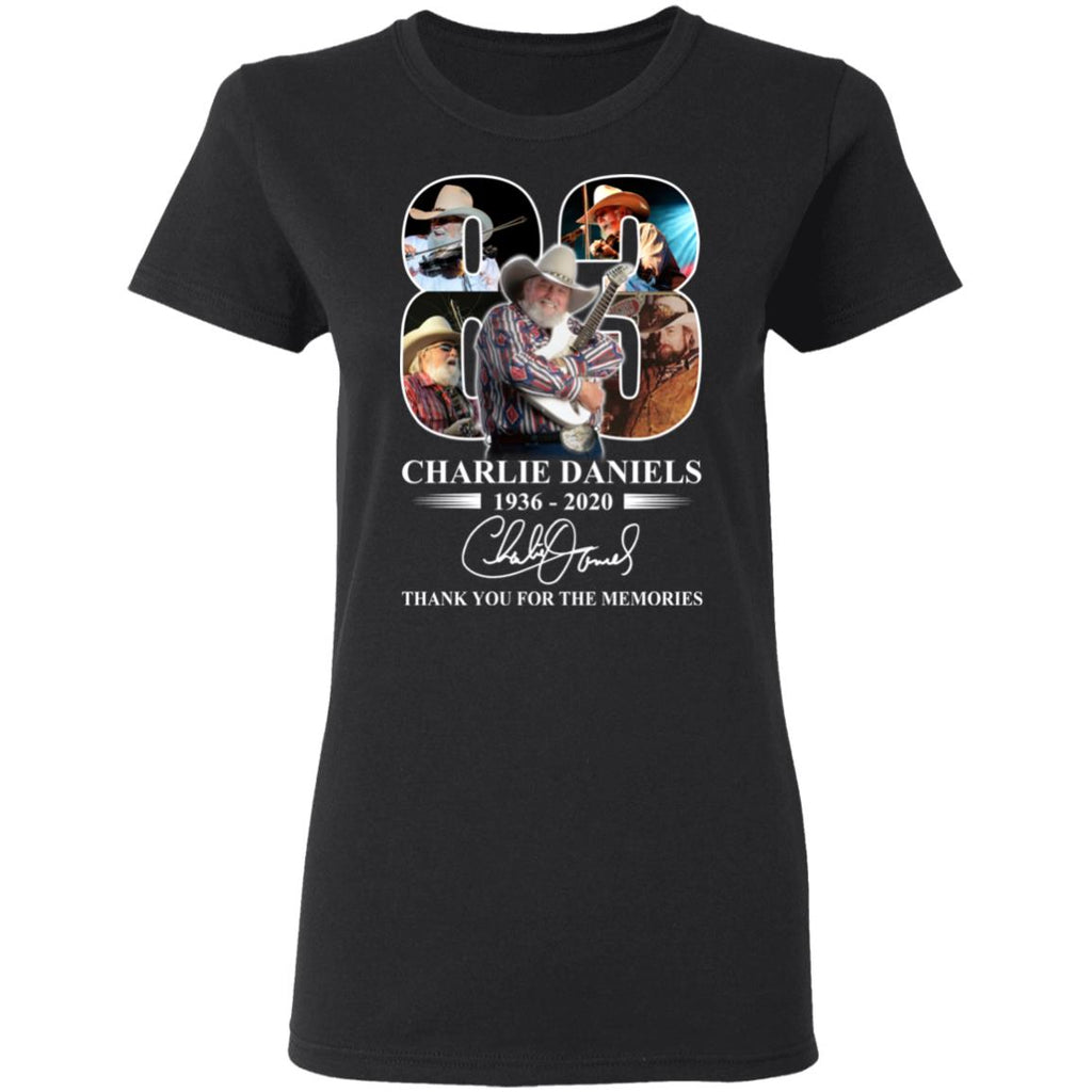 Remembering Charlie Daniels 1936 2020 Shirt, Hoodie, Tank
