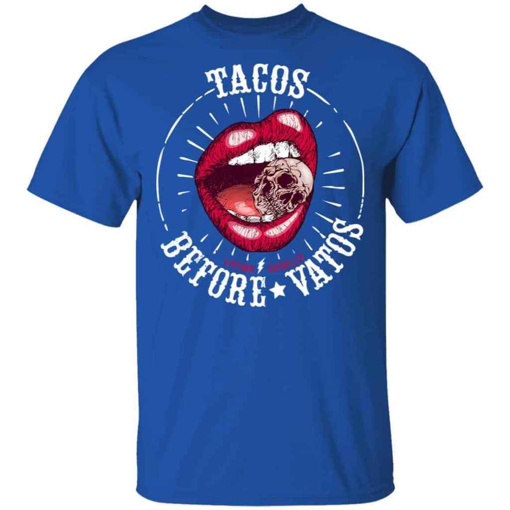 Latina Orgullo Tacos Before Vatos Shirt, Hoodie, Tank