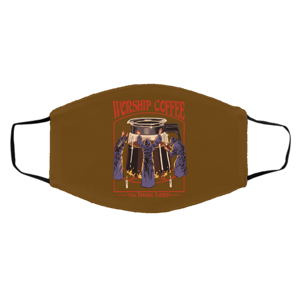 Worship Coffee The Dark Lord Face Mask