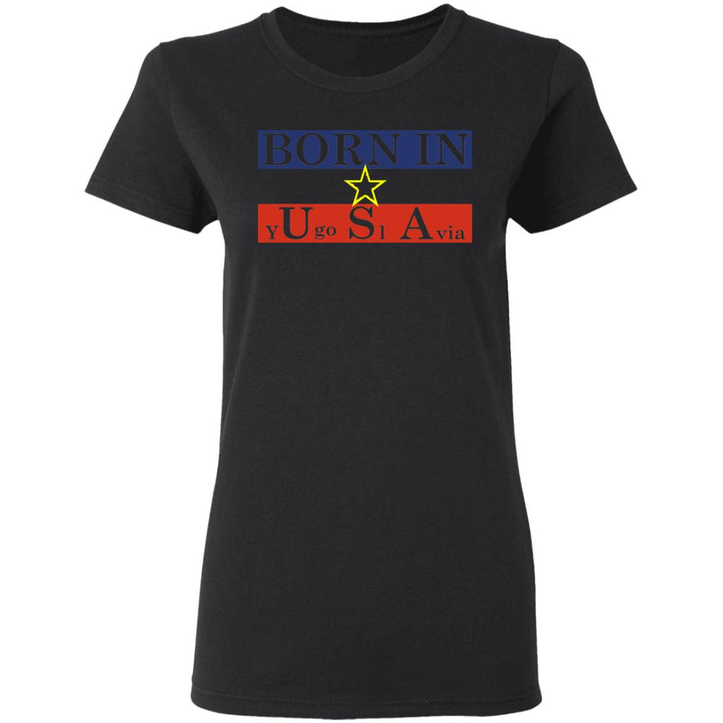 Proud Yugoslavia Born In Usa Shirt, Hoodie, Tank