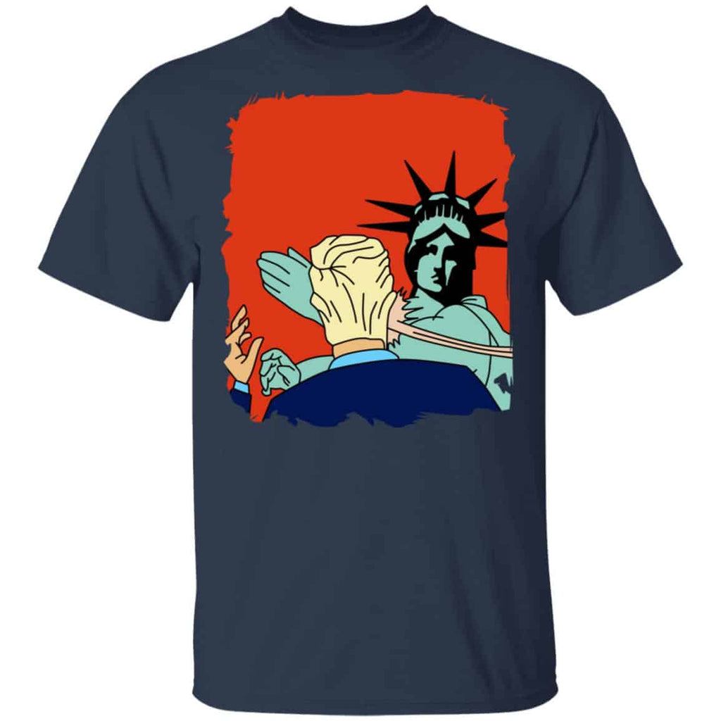 Donald Trump Slap Politics Trump New York Liberty Shirt, Hoodie, Tank