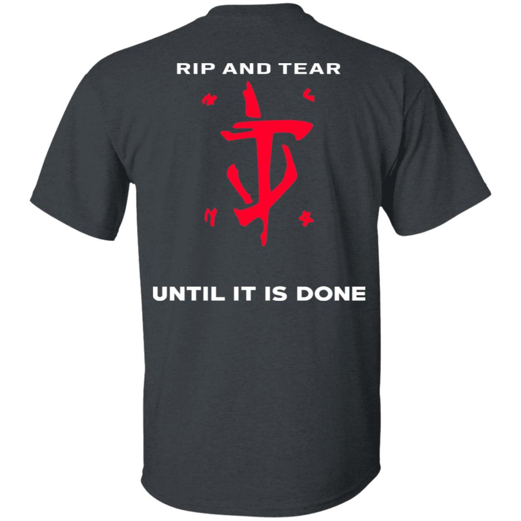 Doom Eternal Rip And Tear Until It Is Done Shirt, Hoodie, Tank