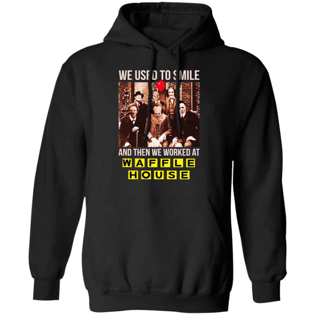We Used To Smile And Then We Worked At Waffle House Halloween Shirt, Hoodie, Tank
