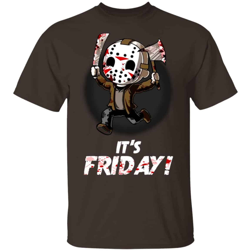 It’s Friday Funny Halloween Horror Graphic Shirt, Hoodie, Tank