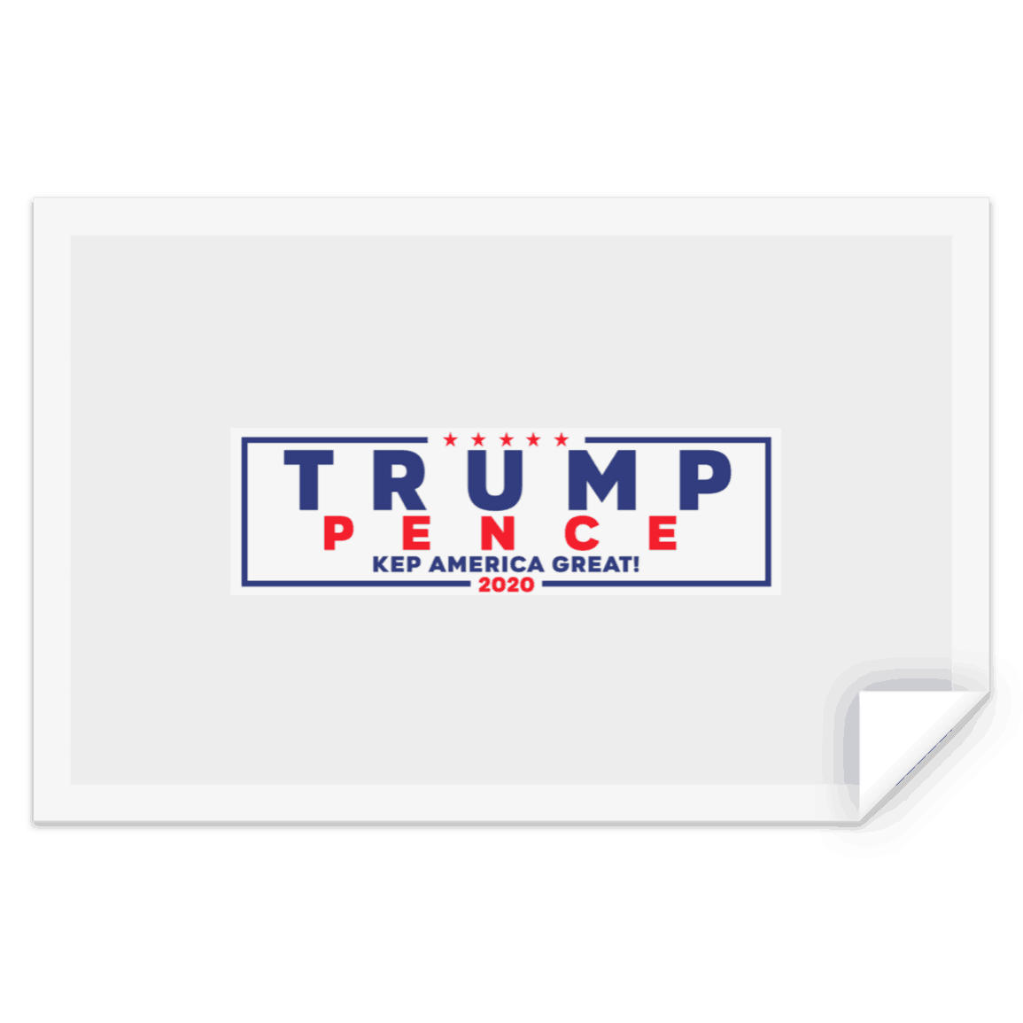 Trump-Pence 2020 Bumper Sticker