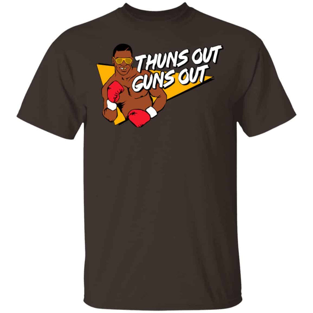Mike Tyson Thuns Out Guns Out Shirt, Hoodie, Tank