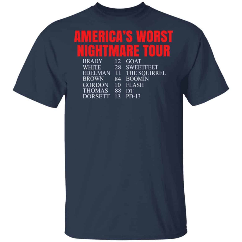 Bill’s Plan America’s Worst Nightmare Tour Brady Goat White Sweetfeet Edelman The Squirrel Shirt B Shirt, Hoodie, Tank