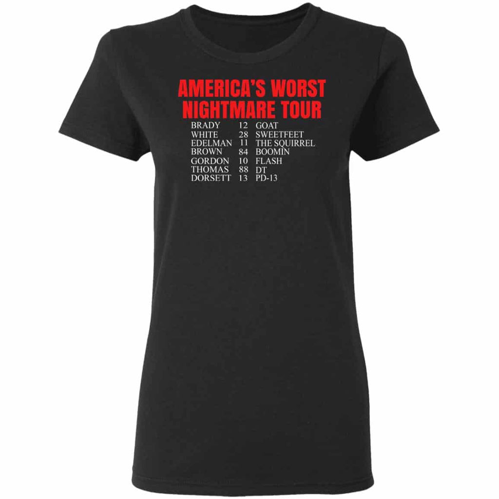 Bill’s Plan America’s Worst Nightmare Tour Brady Goat White Sweetfeet Edelman The Squirrel Shirt B Shirt, Hoodie, Tank