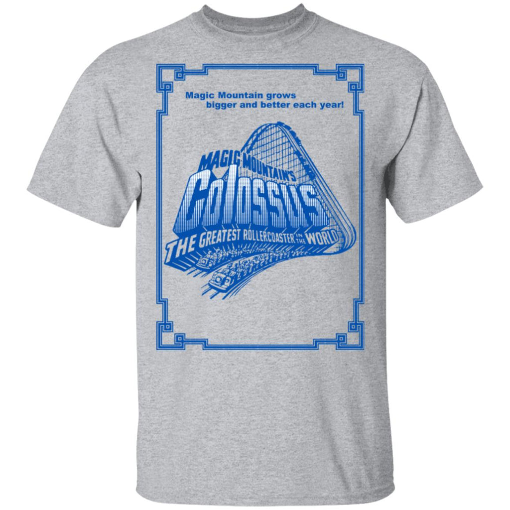 Magic Mountain’s Colossus The Greatest Roller Coaster In The World Shirt, Hoodie, Tank