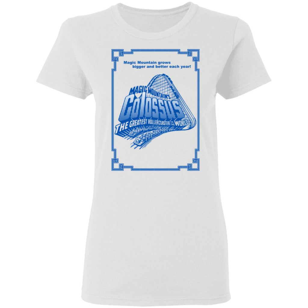 Magic Mountain’s Colossus The Greatest Roller Coaster In The World Shirt, Hoodie, Tank