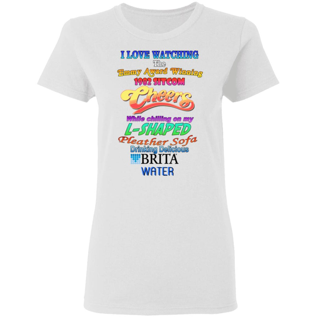 I Love Watching The Emmy Award Wining 1982 Sitcom Cheers While Chilling On My L-Shaped Shirt, Hoodie, Tank
