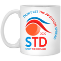 Don’t Let The Infection Spread 2020 Stop The Donald Mug