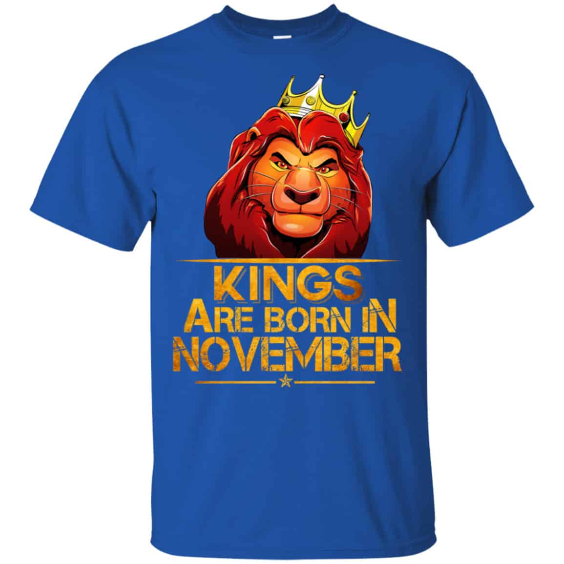 Lion King Are Born In November Shirt, Hoodie, Tank