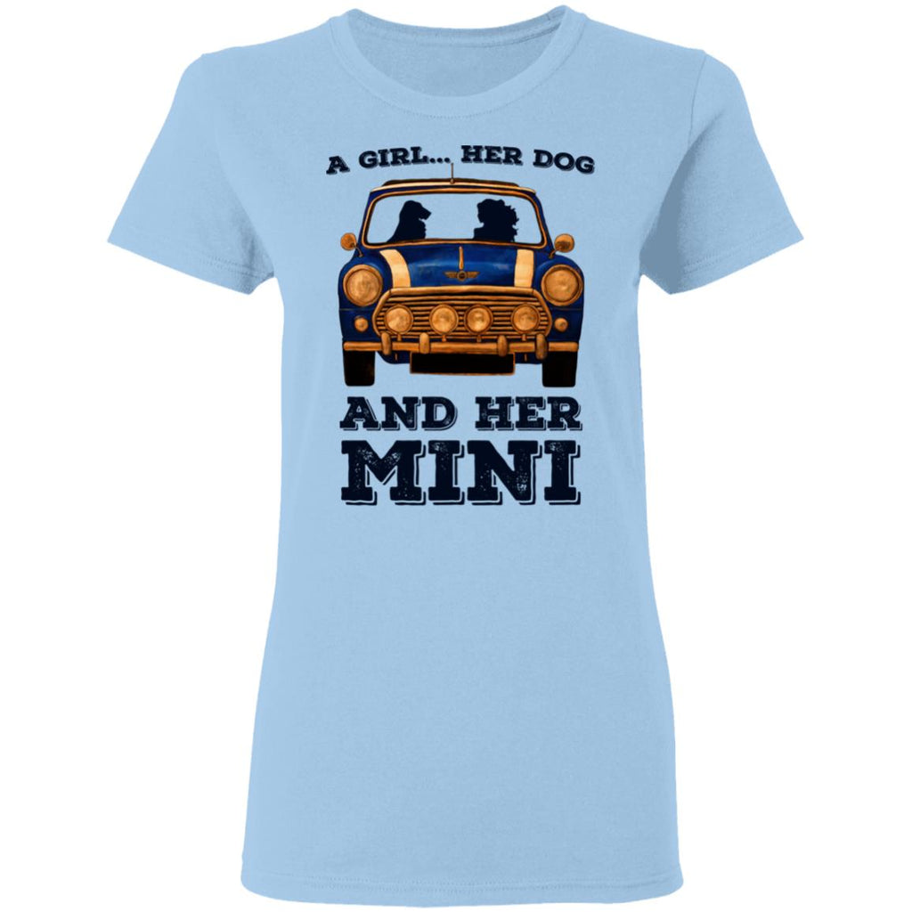 A Girl Her Dog And Her Mini Shirt, Hoodie, Tank