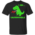 T-rex Dinosaur I Am Unstoppable T-shirt Xmas Shirt, Hoodie, Tank