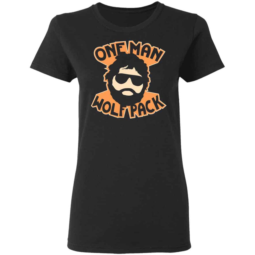 One Man Wolf Pack Shirt, Hoodie, Tank