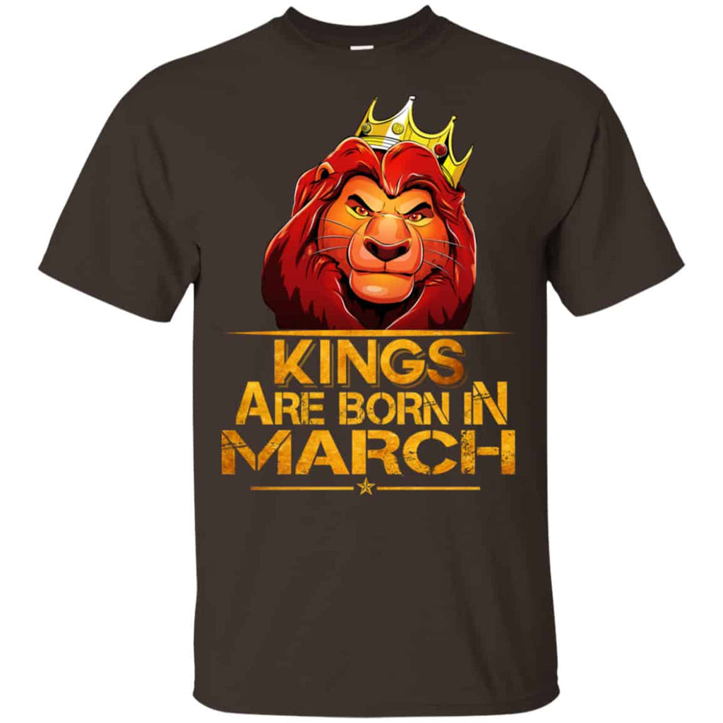 Lion King Are Born In March Shirt, Hoodie, Tank