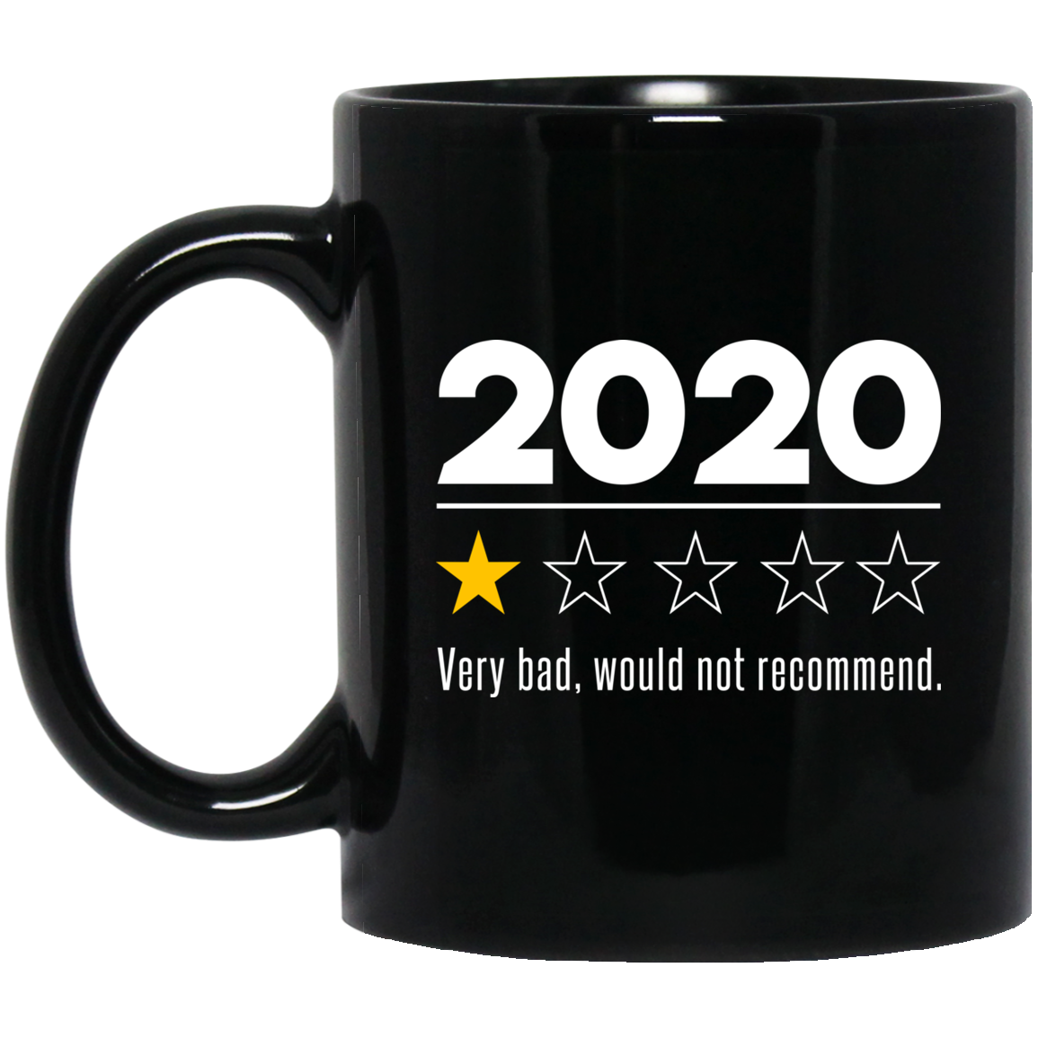 2020 This Year Very Bad Would Not Recommend Mug