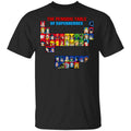 The Periodic Table Of Superheroes Shirt, Hoodie, Tank