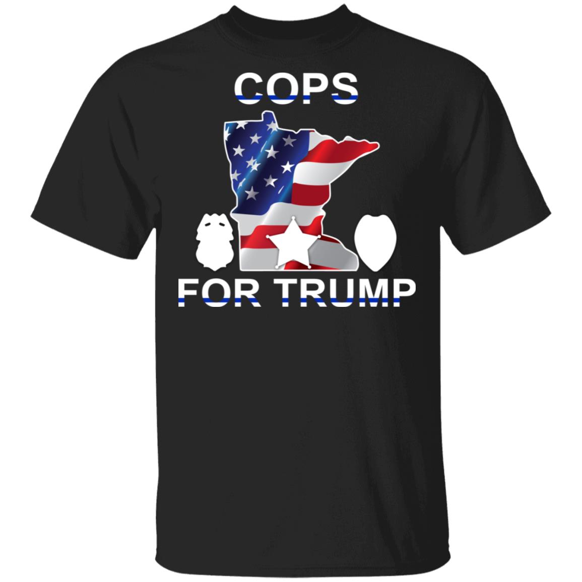 Cops For Donald Trump 2020 To President Shirt, Hoodie, Tank