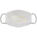 Vote Brees Thomas 2020 President Face Mask