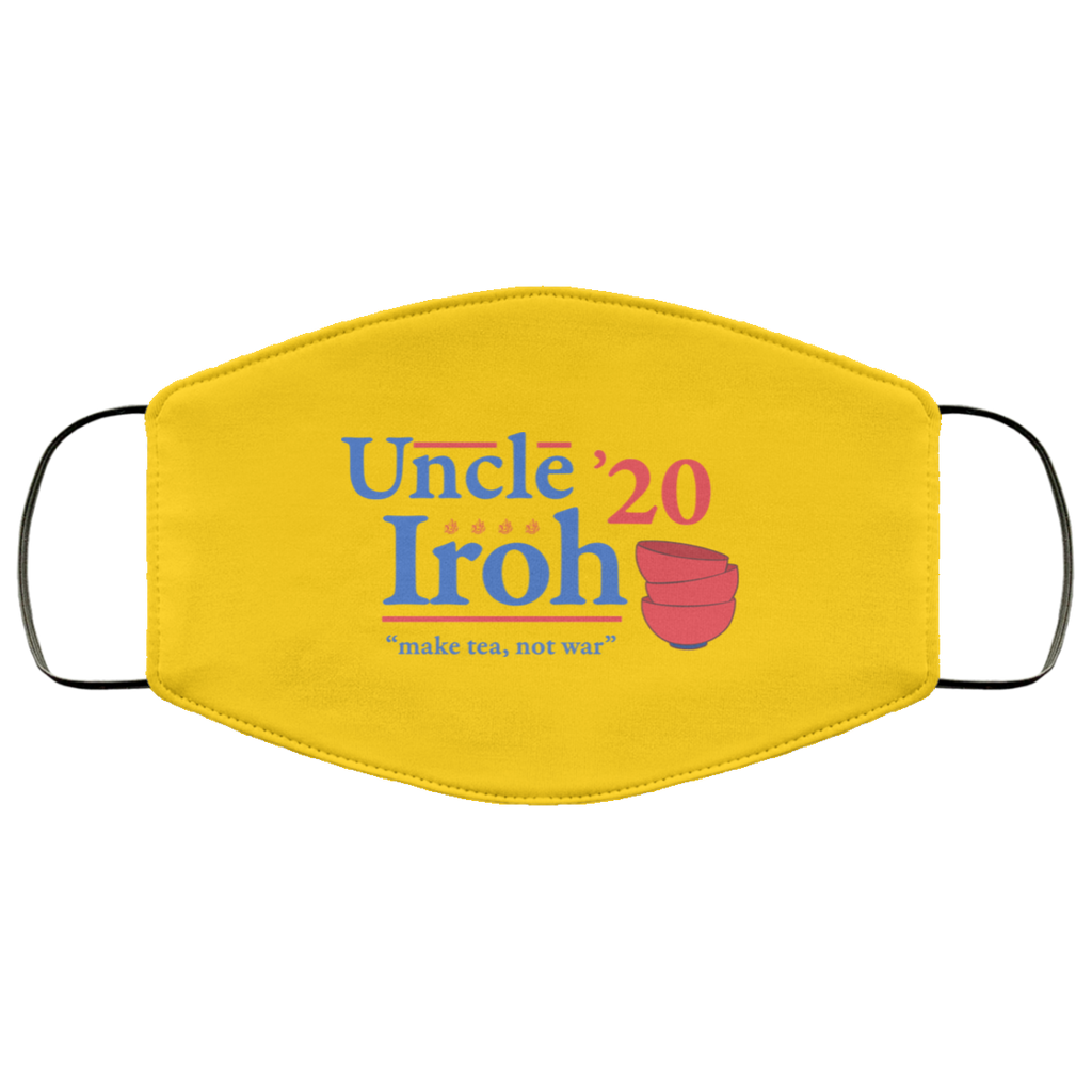 Uncle Iroh 2020 Make Tea Not War Face Mask