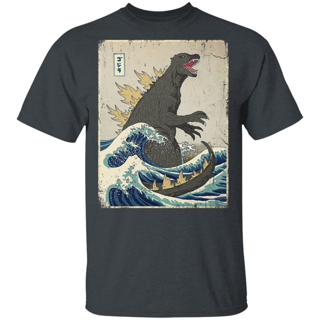The Great Godzilla Off Kanagawa Shirt, Hoodie, Tank