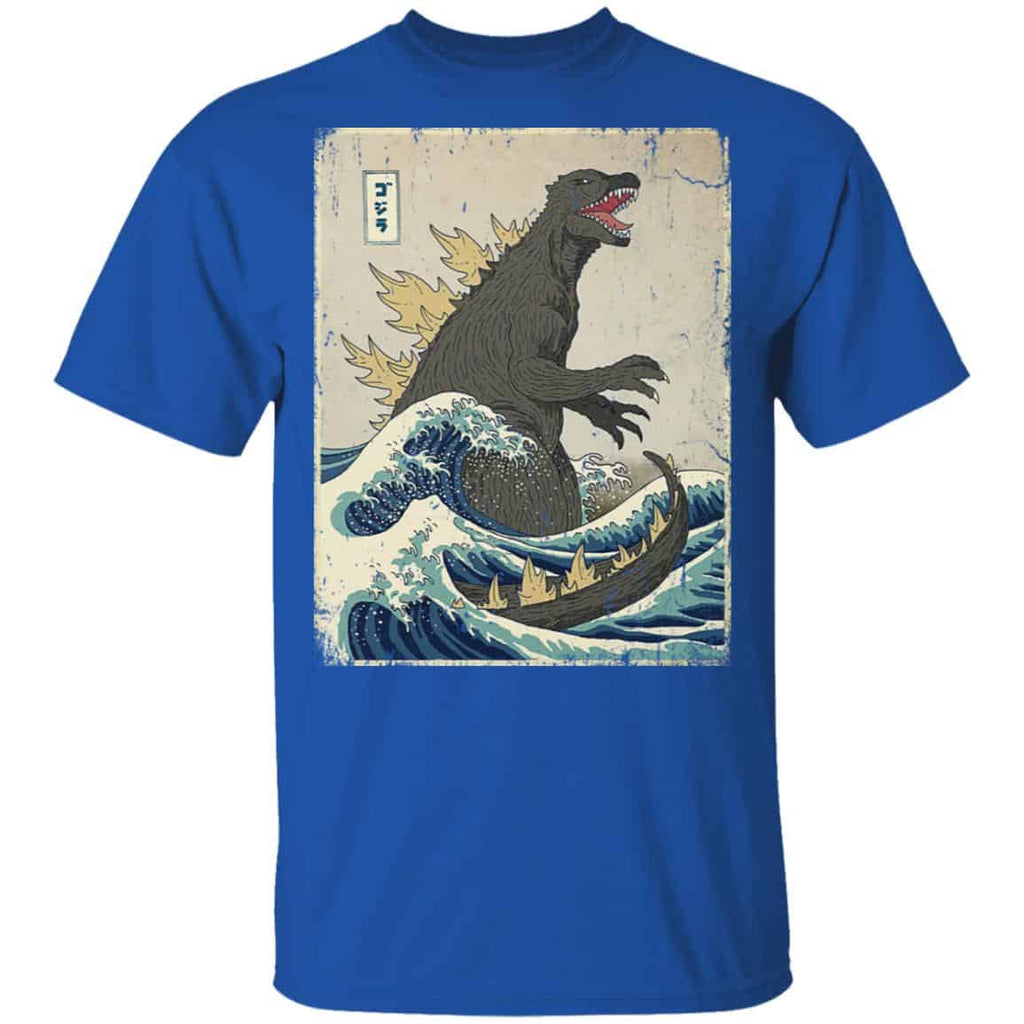 The Great Godzilla Off Kanagawa Shirt, Hoodie, Tank