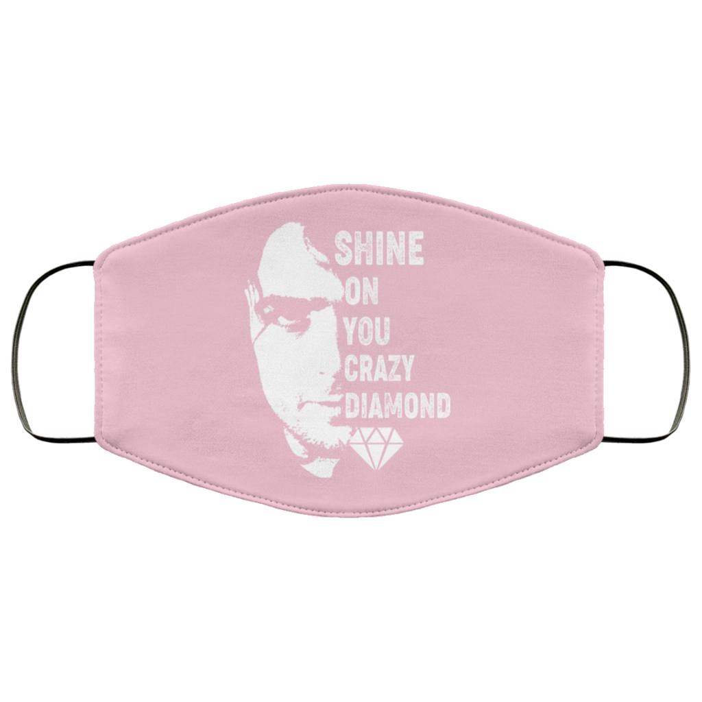 Shine On You Crazy Diamond – Syd Barrett Face Mask