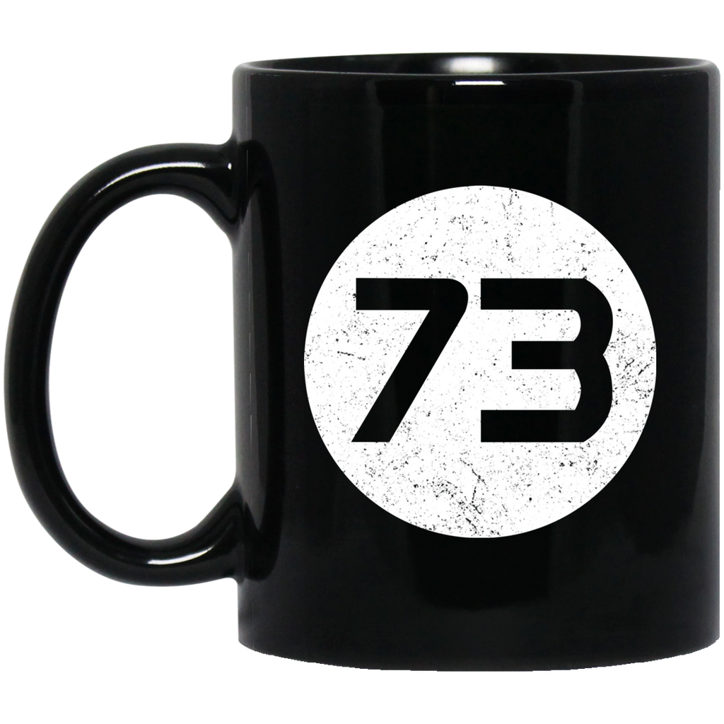 Sheldon Cooper’s 73 Black Mug