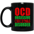 OCD Obsessive Christmas Disorder Mug