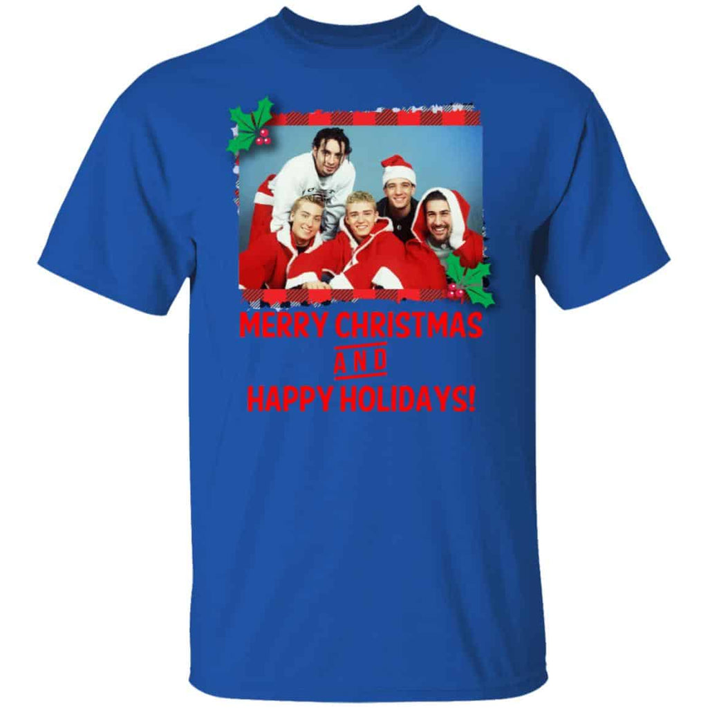 NSYNC Merry Christmas And Happy Holidays Shirt, Hoodie, Tank