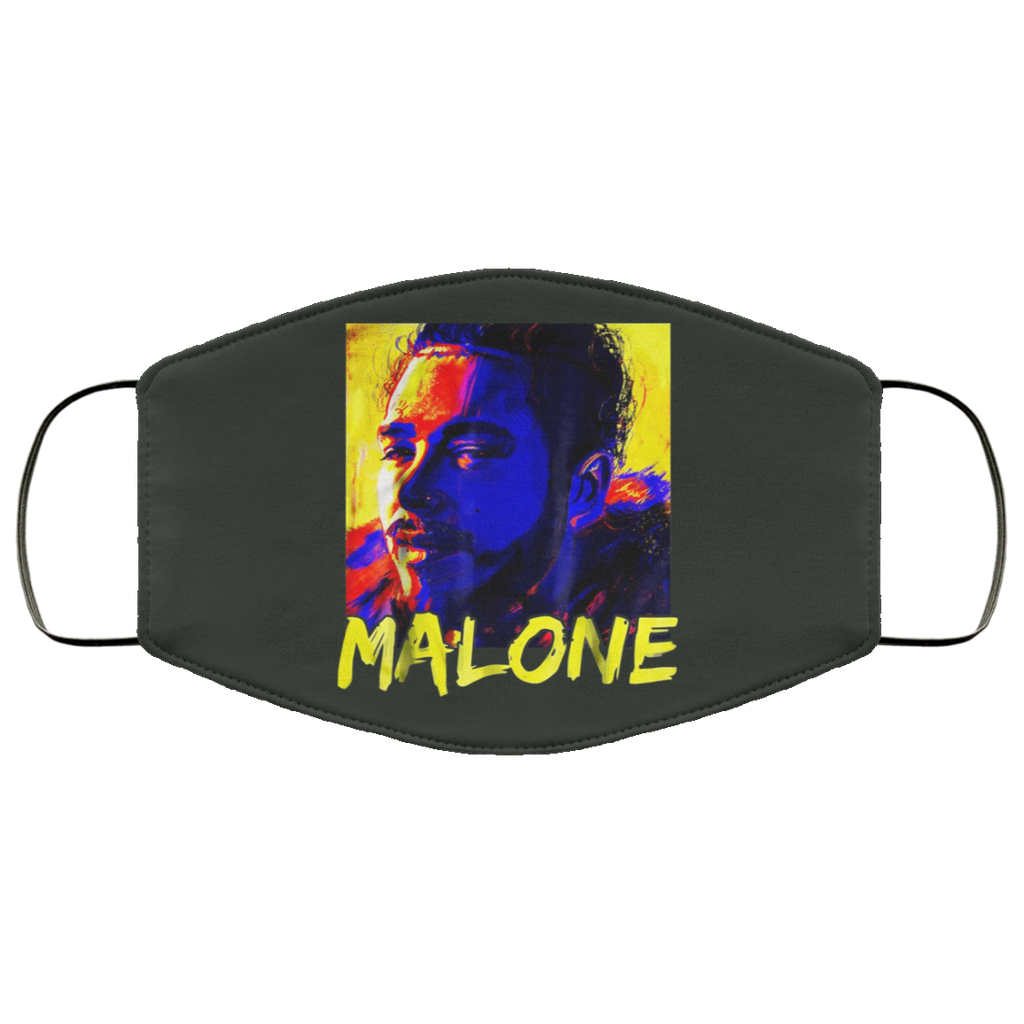 Malone Vintage Rapper Post Malone Face Mask