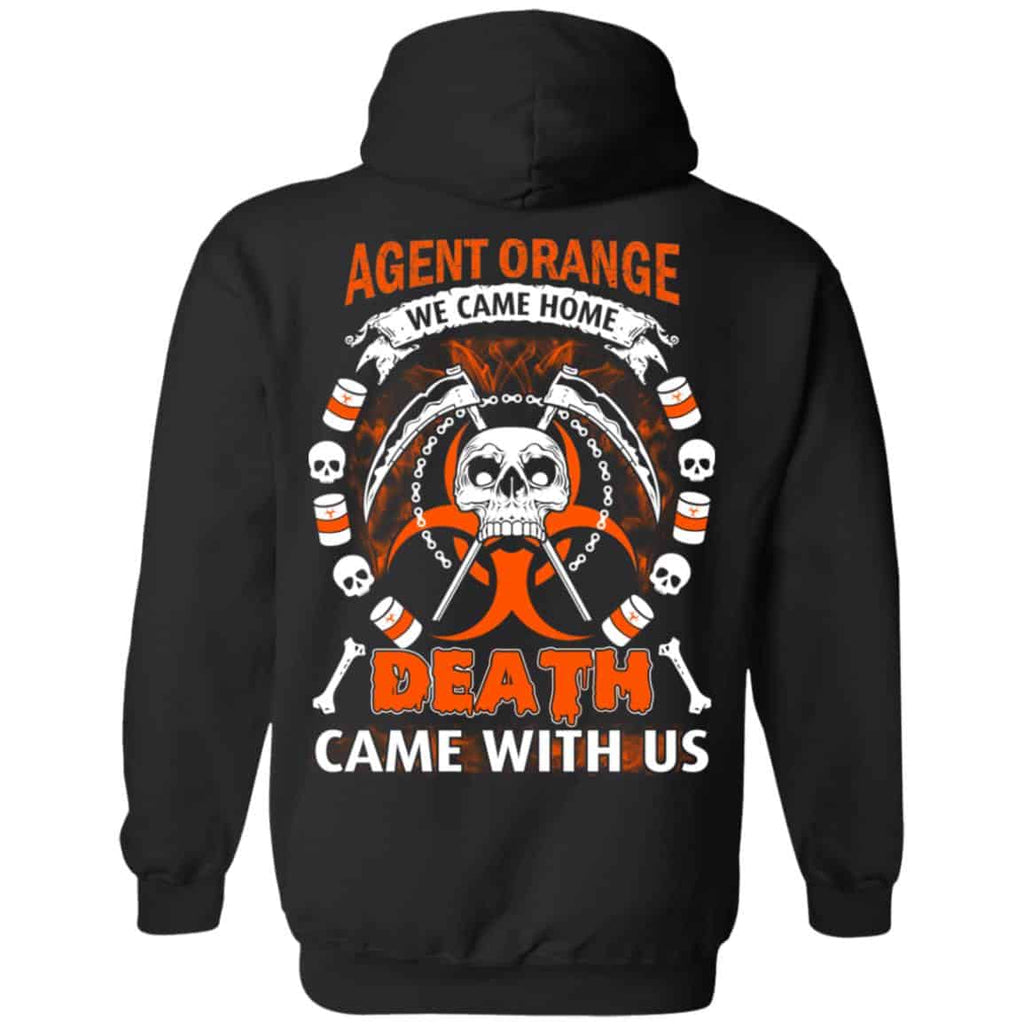Viet Nam Veteran: Agent Orange We Came Home Death Came With Us T-Shirts, Hoodie, Sweater