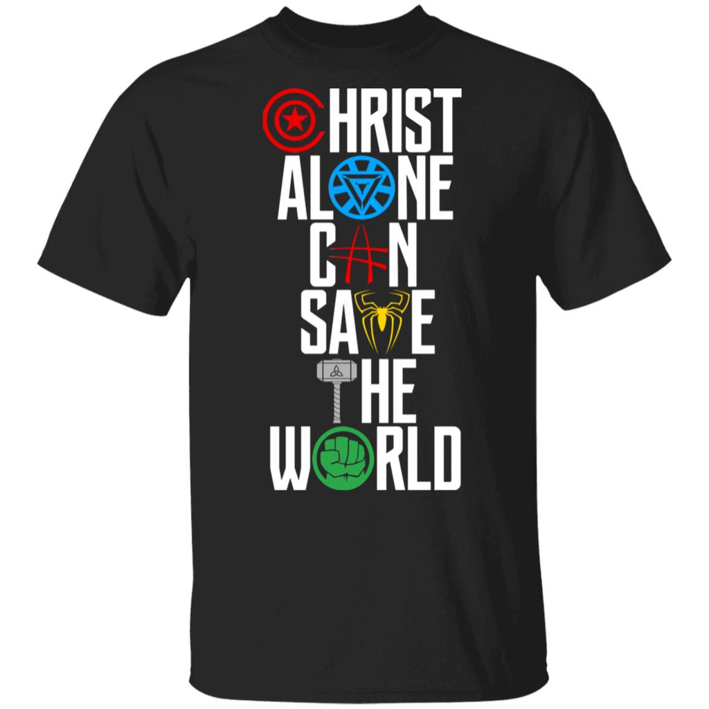 Christ Alone Can Save The World – The Avengers Shirt, Hoodie, Tank