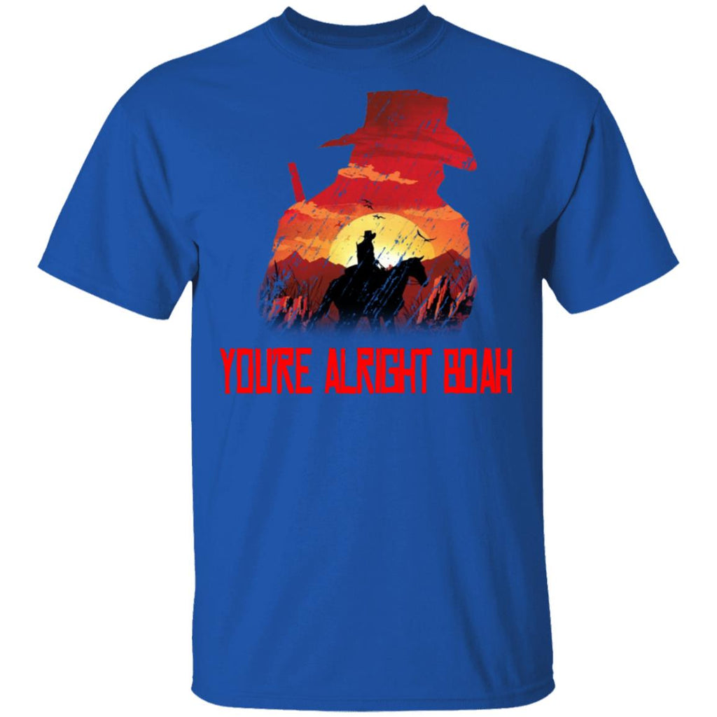 You’re Alright Boah RDR2 Style Gaming Shirt, Hoodie, Tank