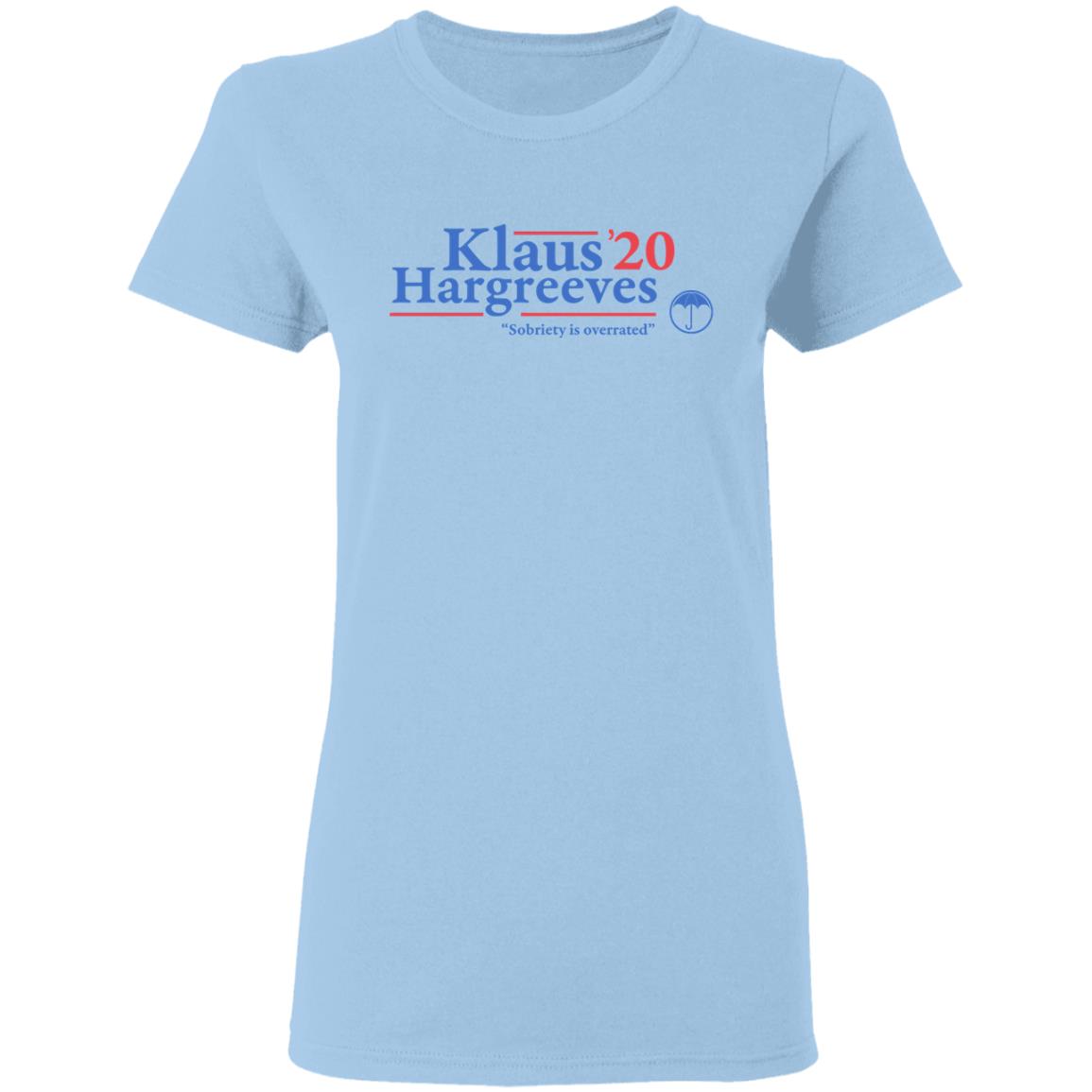 Klaus Hargreeves 2020 Sobriety Is Overrated Shirt, Hoodie, Tank
