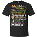 Animals Of The World Funny Animals T-Shirts, Hoodie, Tank
