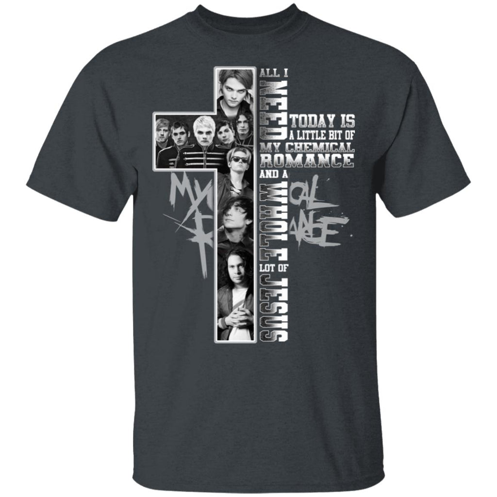 All I Need Today Is A Little Bit Of My Chemical Romance And Whole Lot Of Jesus Shirt, Hoodie, Tank