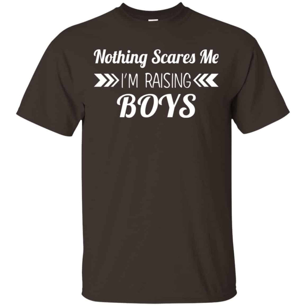 Nothing Scares Me I’m Raising Boys Shirt, Hoodie, Tank