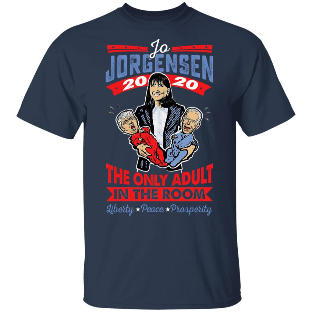 Jo Jorgensen 2020 The Only Adult In The Room Shirt, Hoodie, Tank