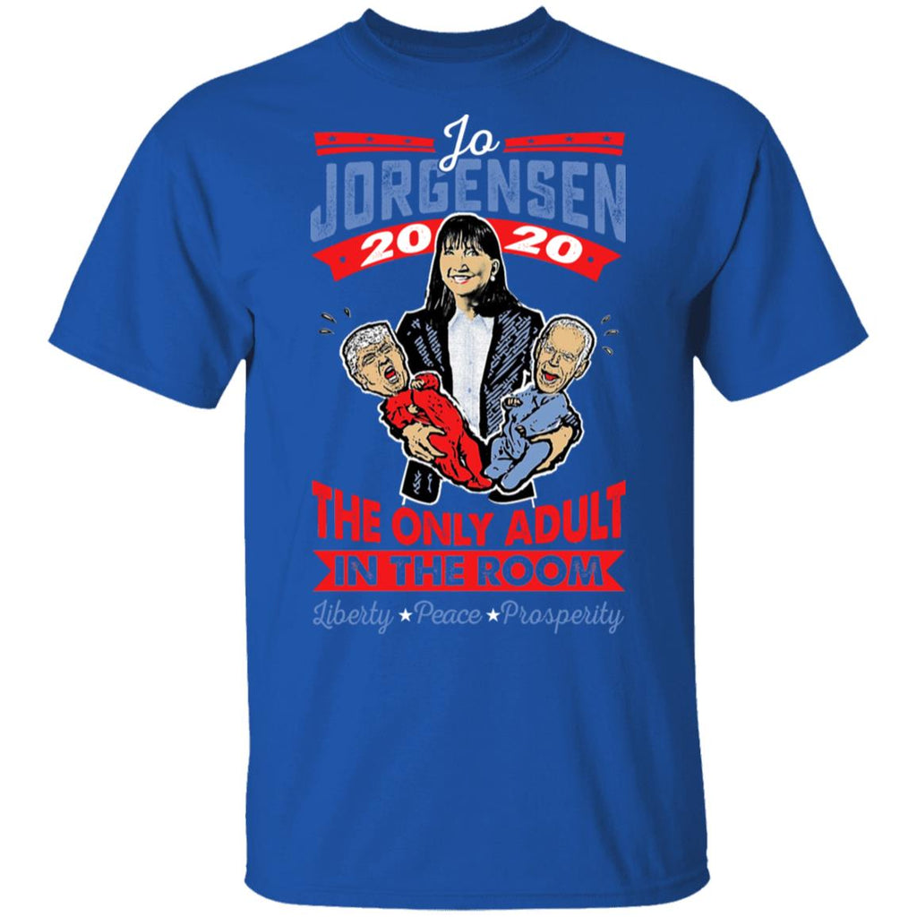 Jo Jorgensen 2020 The Only Adult In The Room Shirt, Hoodie, Tank