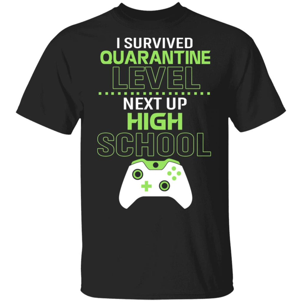 I Survived Quarantine Level Next Up High School Shirt, Hoodie, Tank