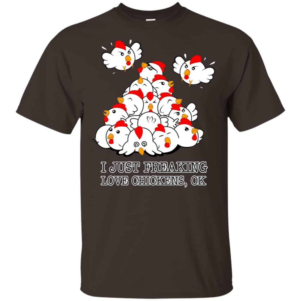 I Just Freaking Love Chickens, Ok Shirt, Hoodie, Tank
