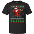 Dabbing Santa Volleyball Ugly Christmas Sweater, T-Shirts, Hoodie