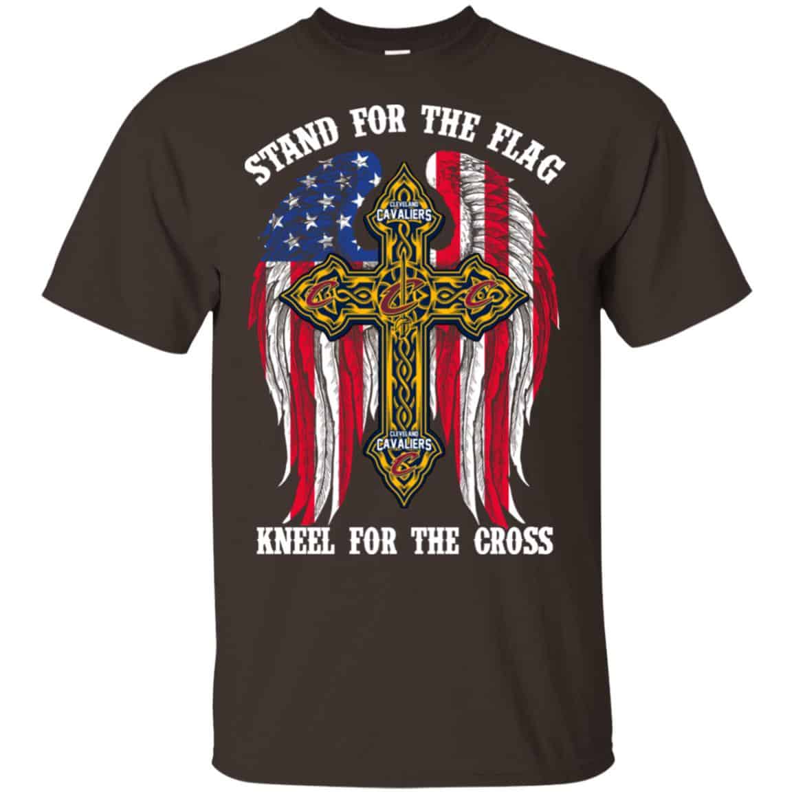 Cleveland Cavaliers: Stand For The Flag Kneel For The Cross Shirt, Hoodie, Tank