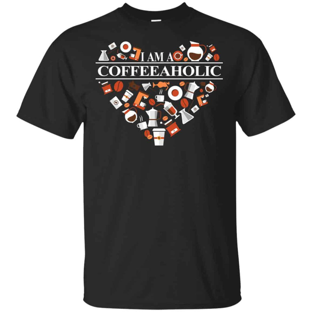 I Am A Coffeeaholic T-Shirts, Hoodie, Tank