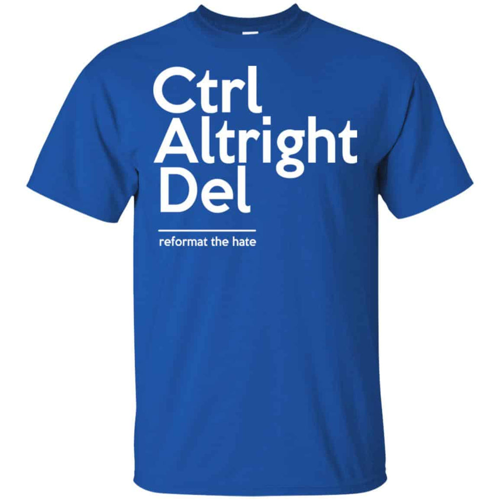 Ctrl Altright Del Reformat The Hate Shirt, Hoodie, Tank