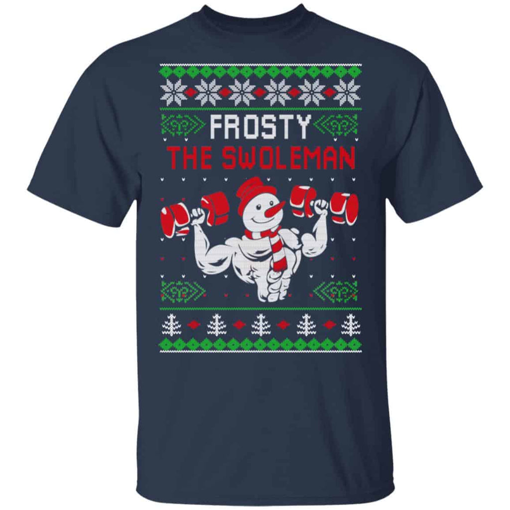 Frosty The Swoleman Shirt, Hoodie, Sweatshirt