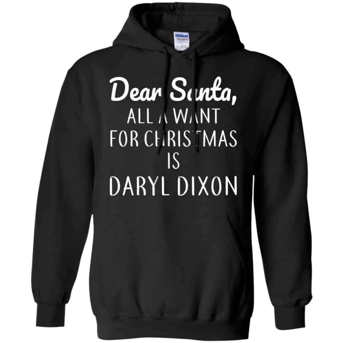 Dear Santa All I Want For Christmas Is Daryl Dixon T-Shirts, Hoodie, Sweater